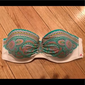 Strapless bikini top